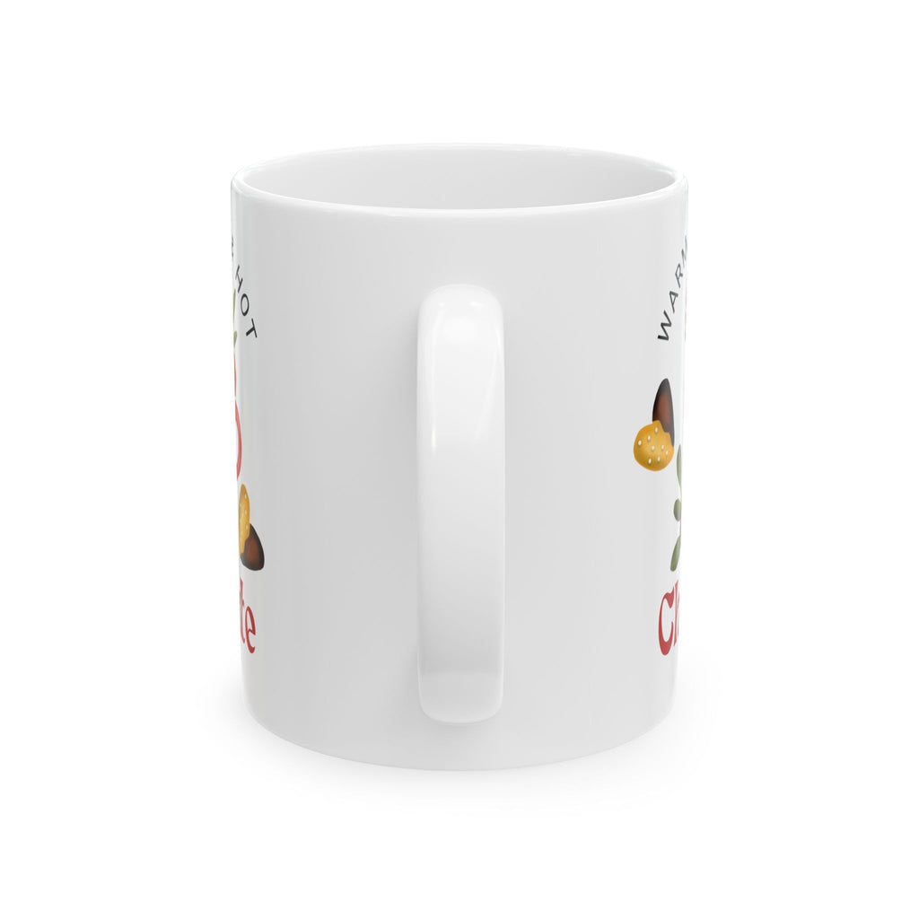 Chocolate Kisses Ceramic Holiday Mug — Warm & Festive (11oz & 15oz)