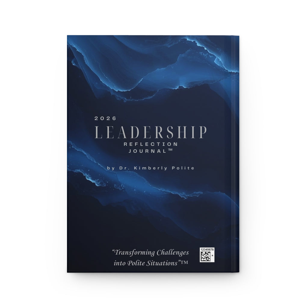 2026 Polite™ Leadership Reflection Journal — Navy Blues 2