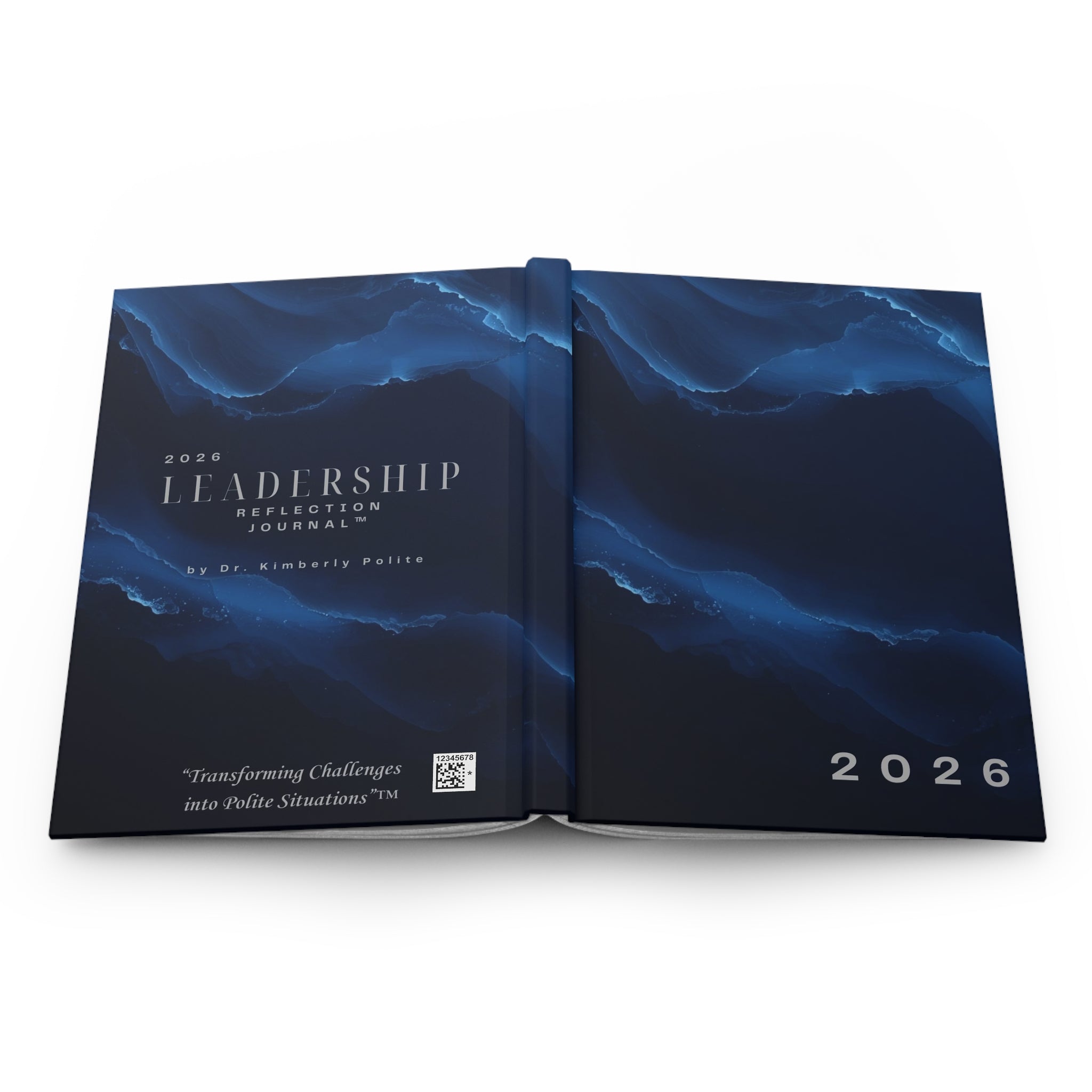 2026 Polite™ Leadership Reflection Journal — Navy Blues 2