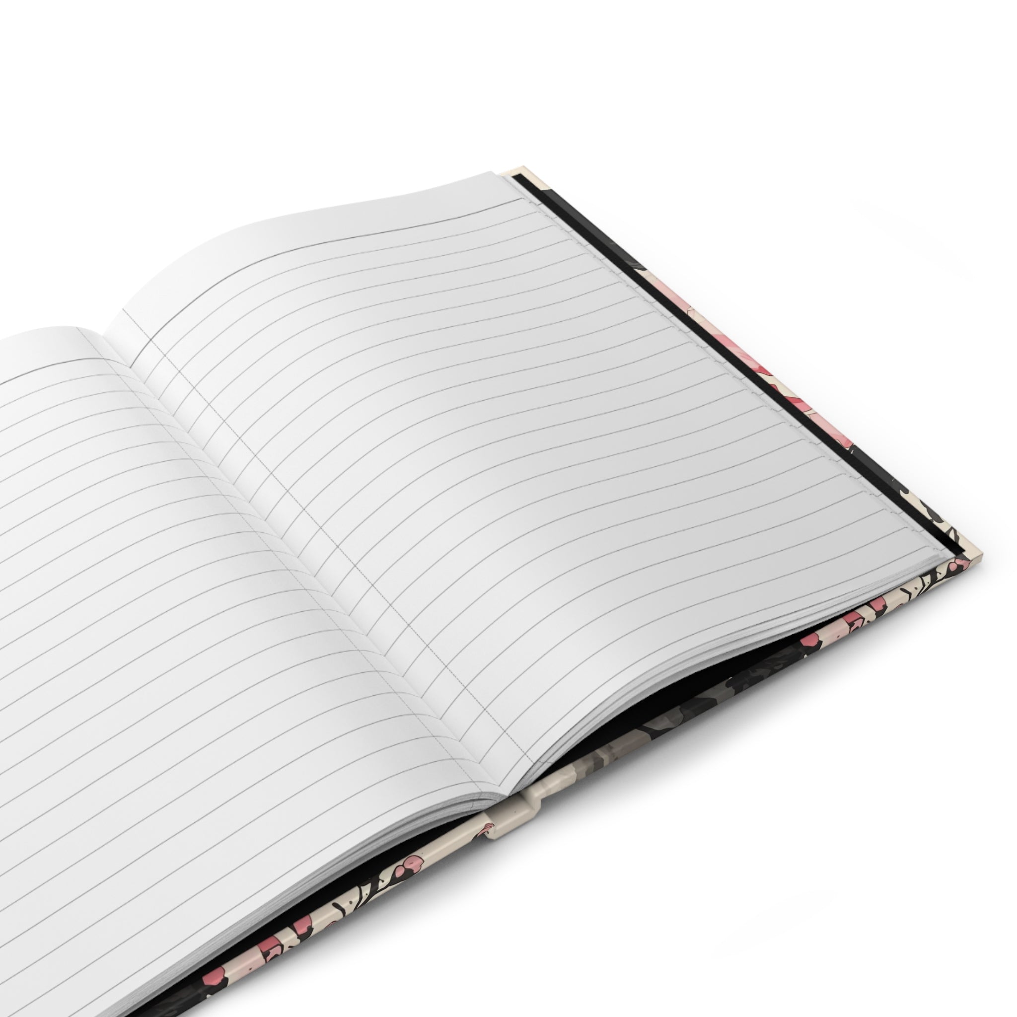 2026 Strategic Leadership Quarterly Journal — Black & Pink Florals-Hardcover Matte-Unguided/Undated