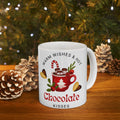 Chocolate Kisses Ceramic Holiday Mug — Warm & Festive (11oz & 15oz)