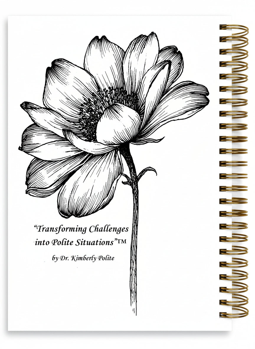 2026 Annual Planner, Quarterly Journal, Mug, & Candle "Bundle"-Black & White Florals