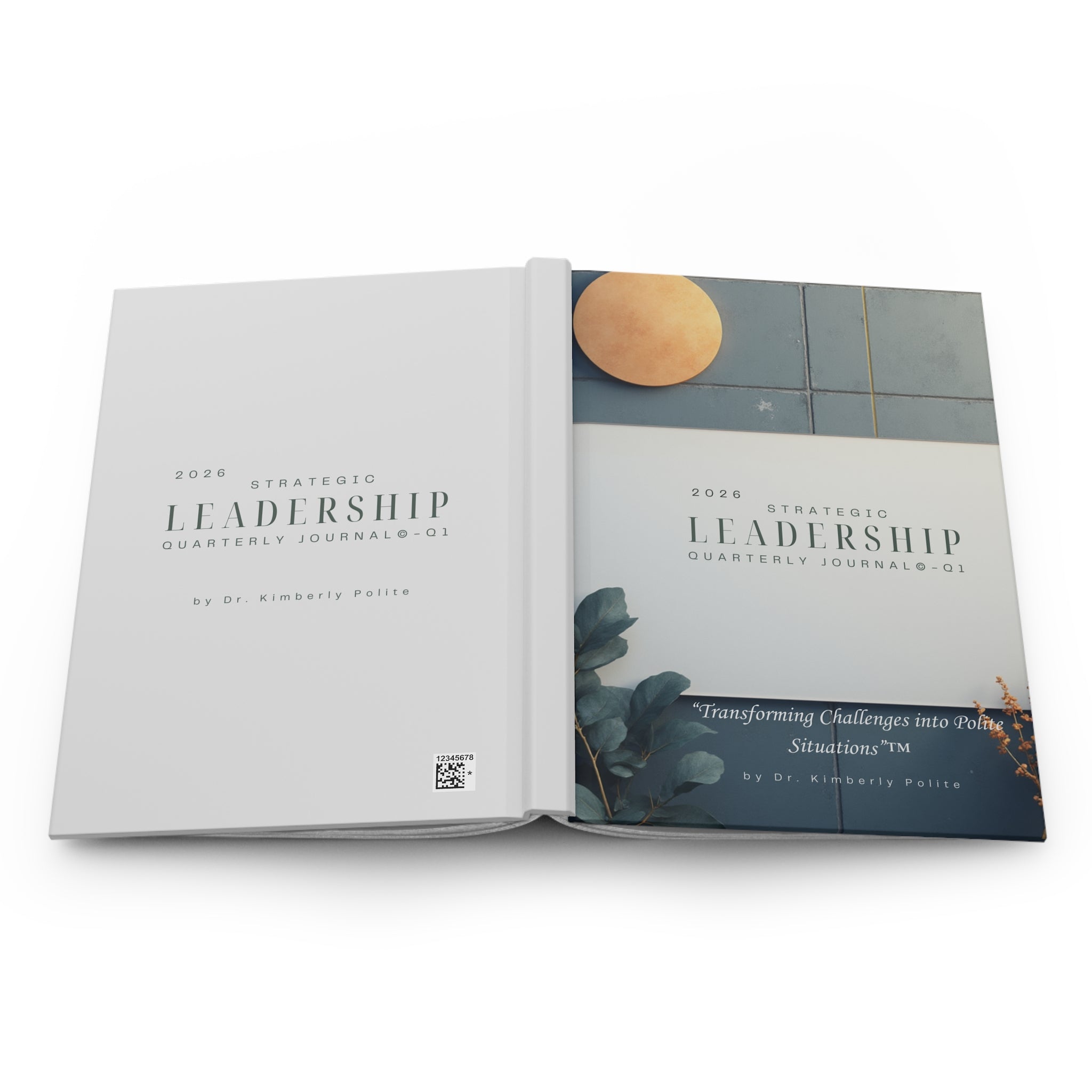 2026 Strategic Leadership Quarterly Journal — Traditional-Hardcover Matte-Unguided/Undated