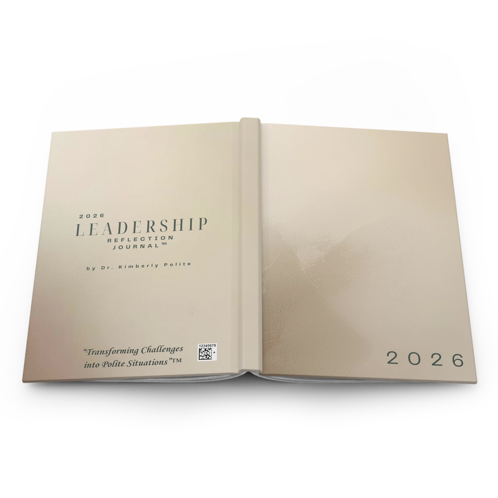 2026 Polite™ Leadership Reflection Journal — Neutrals 1