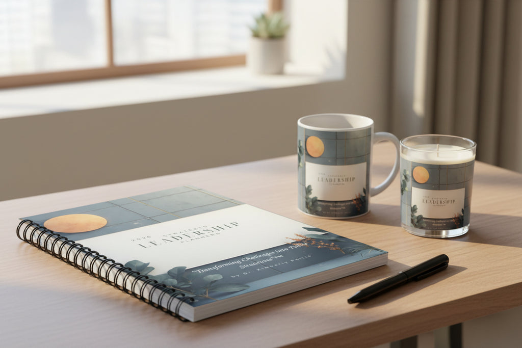 2026 Annual Strategic Leadership Planner-Traditional-Hardcover-Spiral Bound, Guided, & Dated