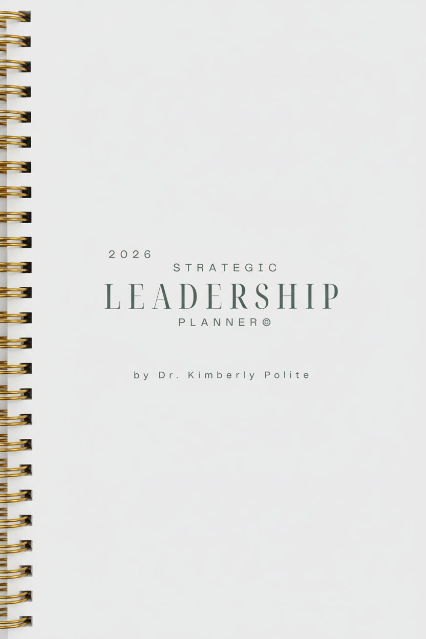 2026 Annual Strategic Leadership Planner-Traditional-Hardcover-Spiral Bound, Guided, & Dated