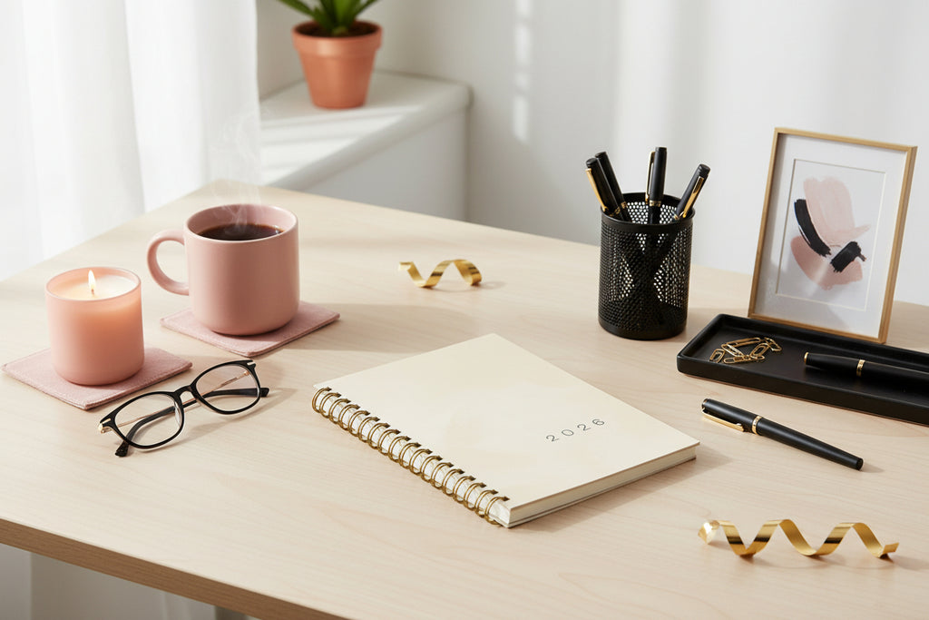 2026 Annual Strategic Leadership Planner-Neutrals 1, Spiral Bound, Guided, & Dated